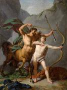 Baron Jean-Baptiste Regnault Achilles educated by Chiron Sweden oil painting artist